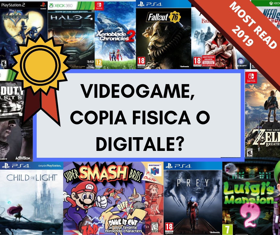 Scopri di più sull'articolo Videogame, copia Fisica o Digitale?