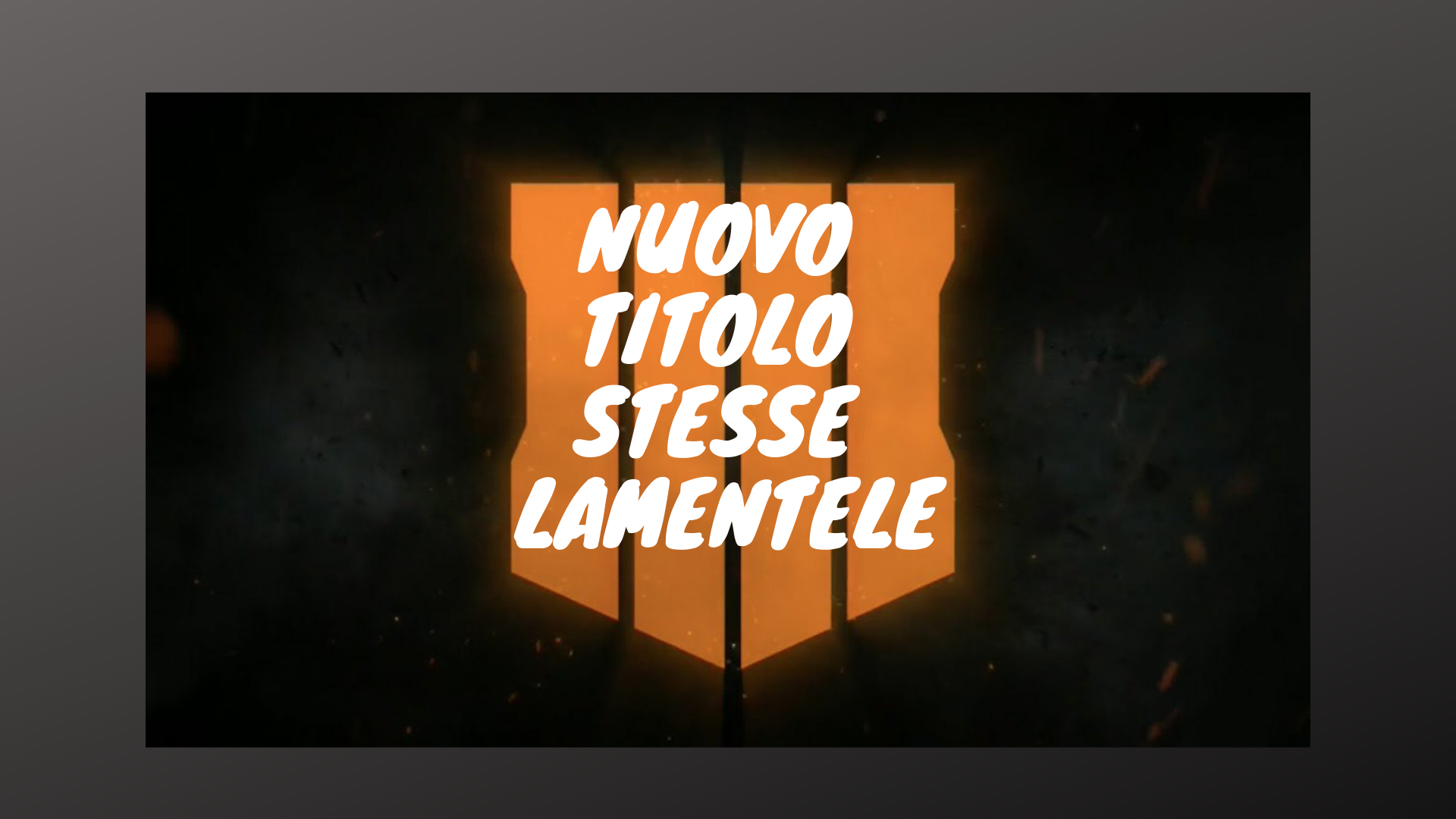 Scopri di più sull'articolo Nuovo titolo, stesse lamentele. Quando cambiare titolo non ci piace.