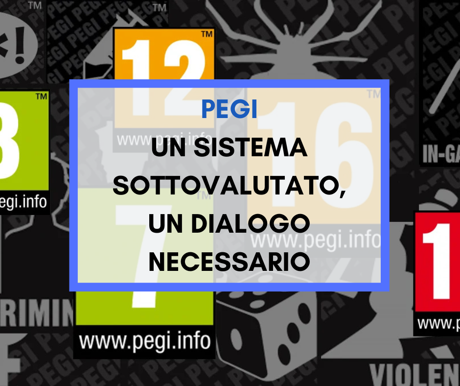 Scopri di più sull'articolo Videogiochi: PEGI un sistema sottovalutato, un dialogo necessario